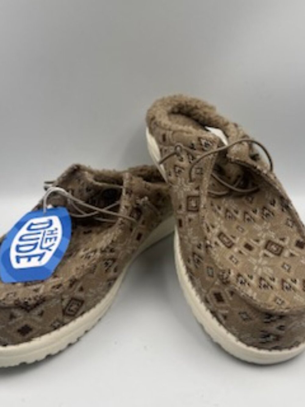 NEW Hey Dude Wally Slip on Sweater shoes Men’s 10 Knit Mules shoes slippers NWT